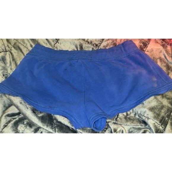 Abercrombie OS Blue Stringed Short Shorts - Picture 4 of 7